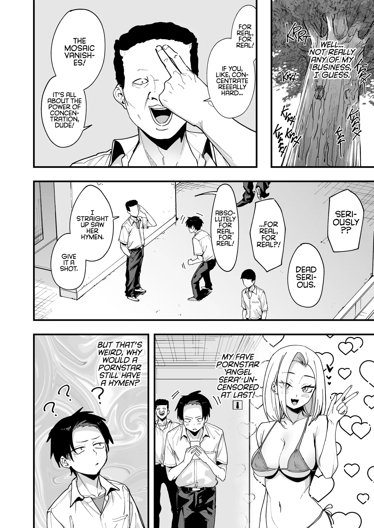 Tonari no Seki no Tomodachi to Issho ni Onanii Suru Hanashi | The Story About Masturbating Together With the Friend Who Sits Next to Me - Page 8