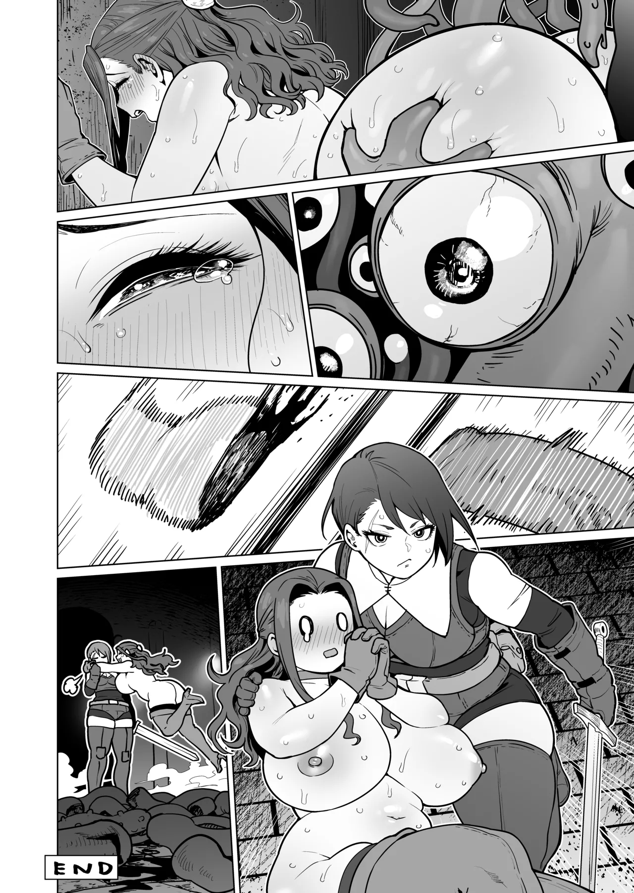 触手ダンジョン漫画 3