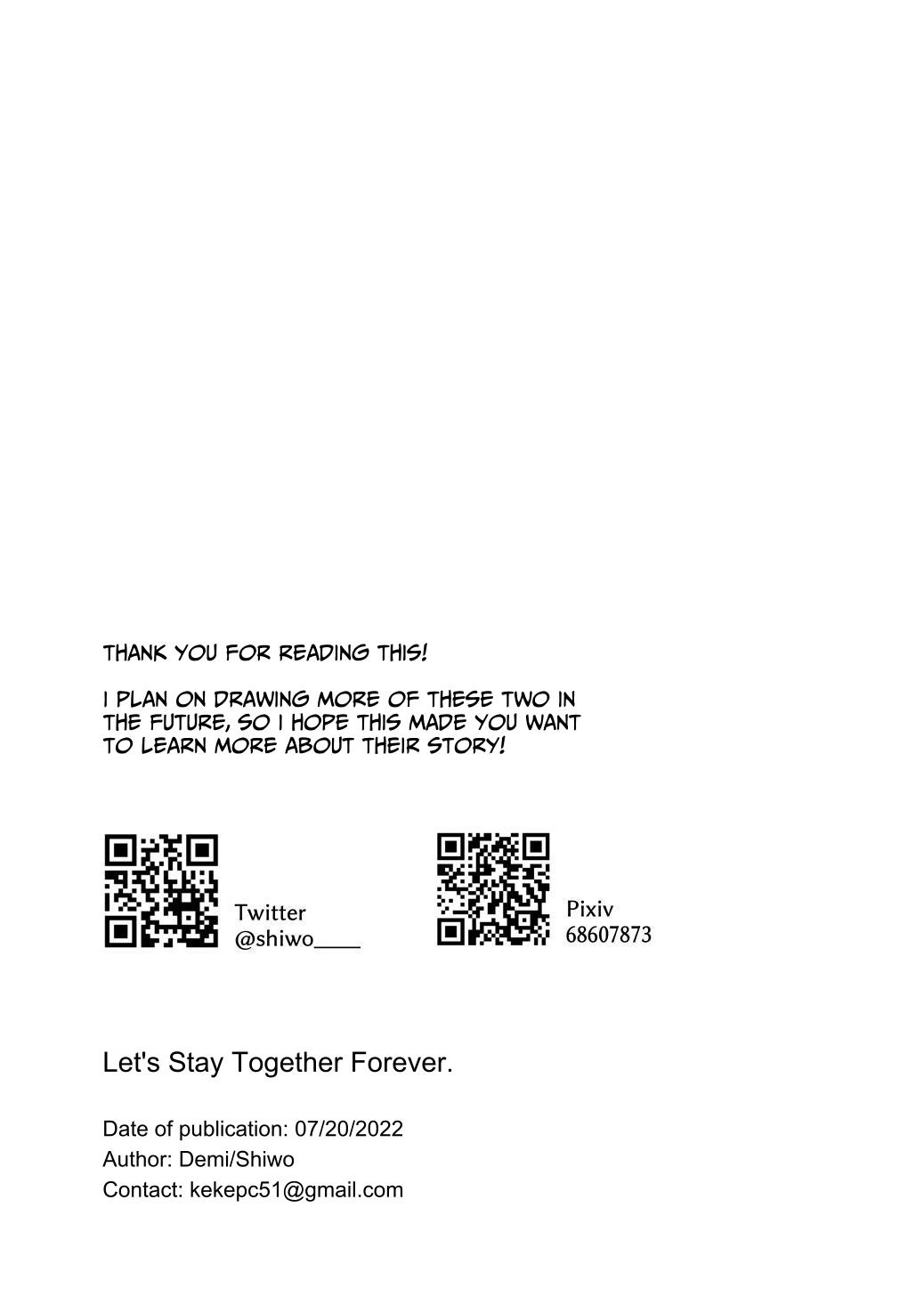 Let's Stay Together Forever. - Page 47