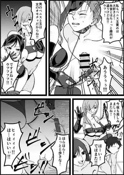 過激な女王様達のM男調教！！ 8