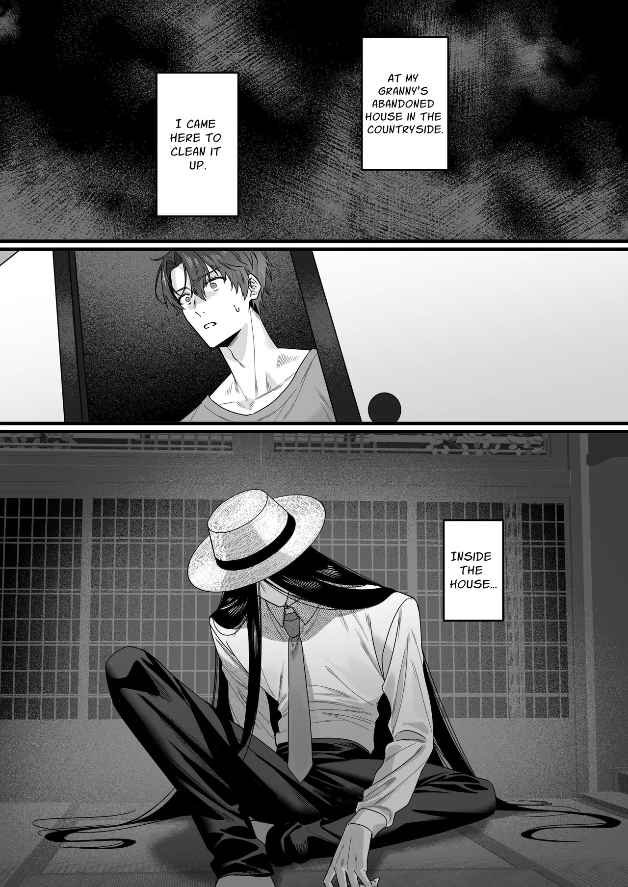 Hasshaku-sama Forcibly Inseminates Cuntboy - Page 3