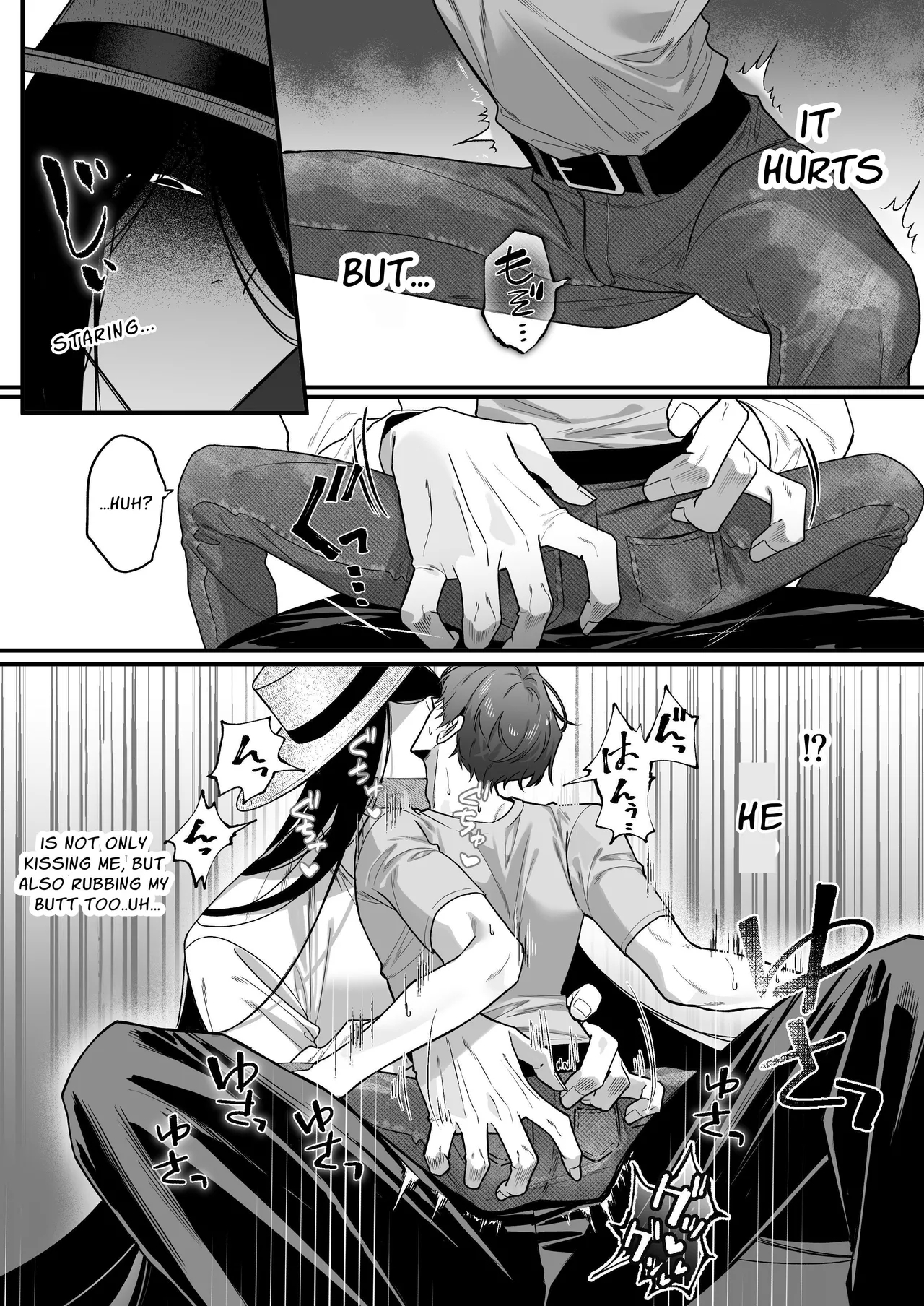 Hasshaku-sama Forcibly Inseminates Cuntboy - Page 9
