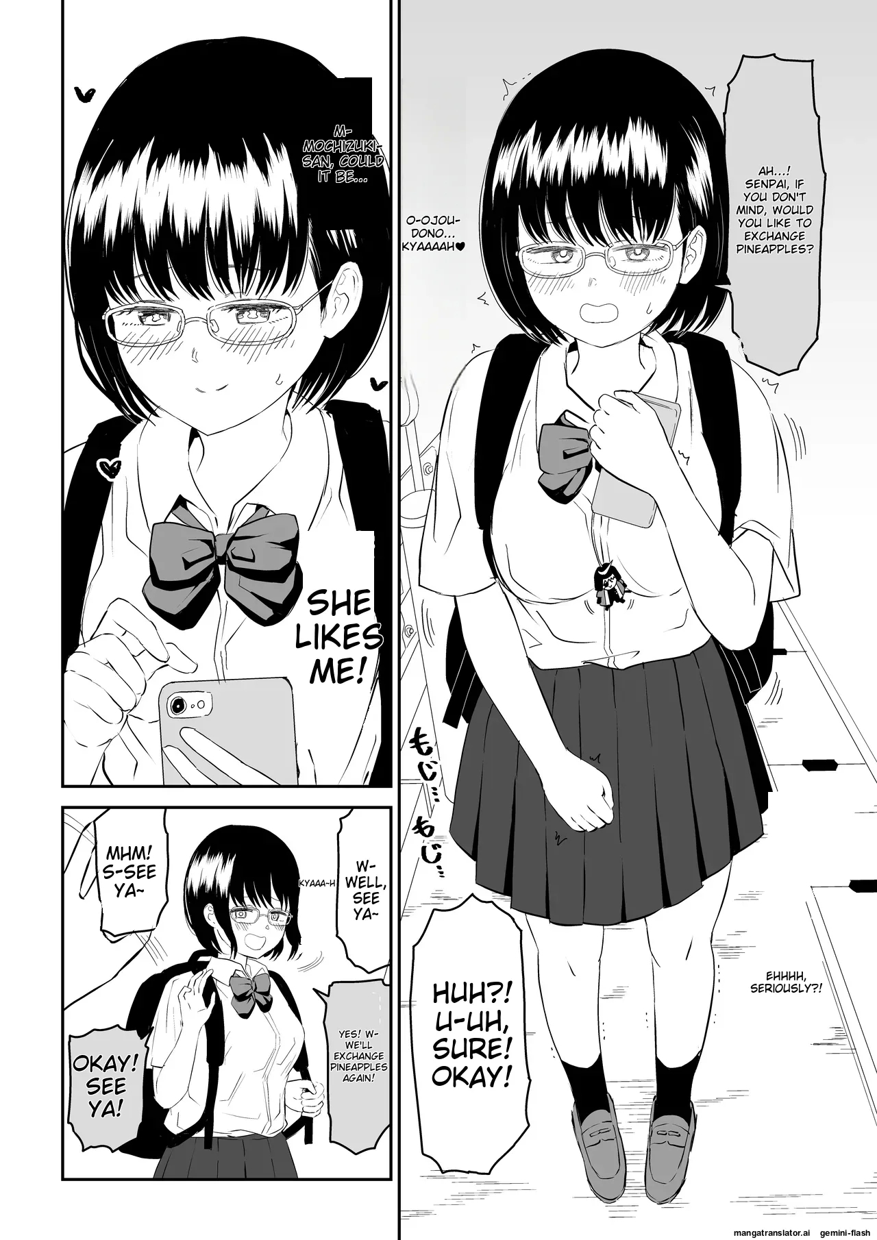 Kouhai Otaku Tomodachi JK ga Kawai Sugirumon de! - Page 8