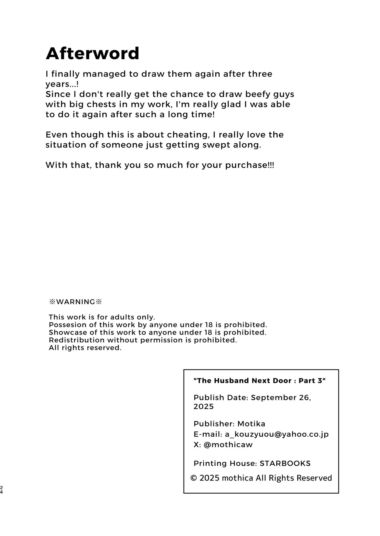 Zokuzoku Tonari no Danna-san | The Hubby Next Door Continued Again - Page 23