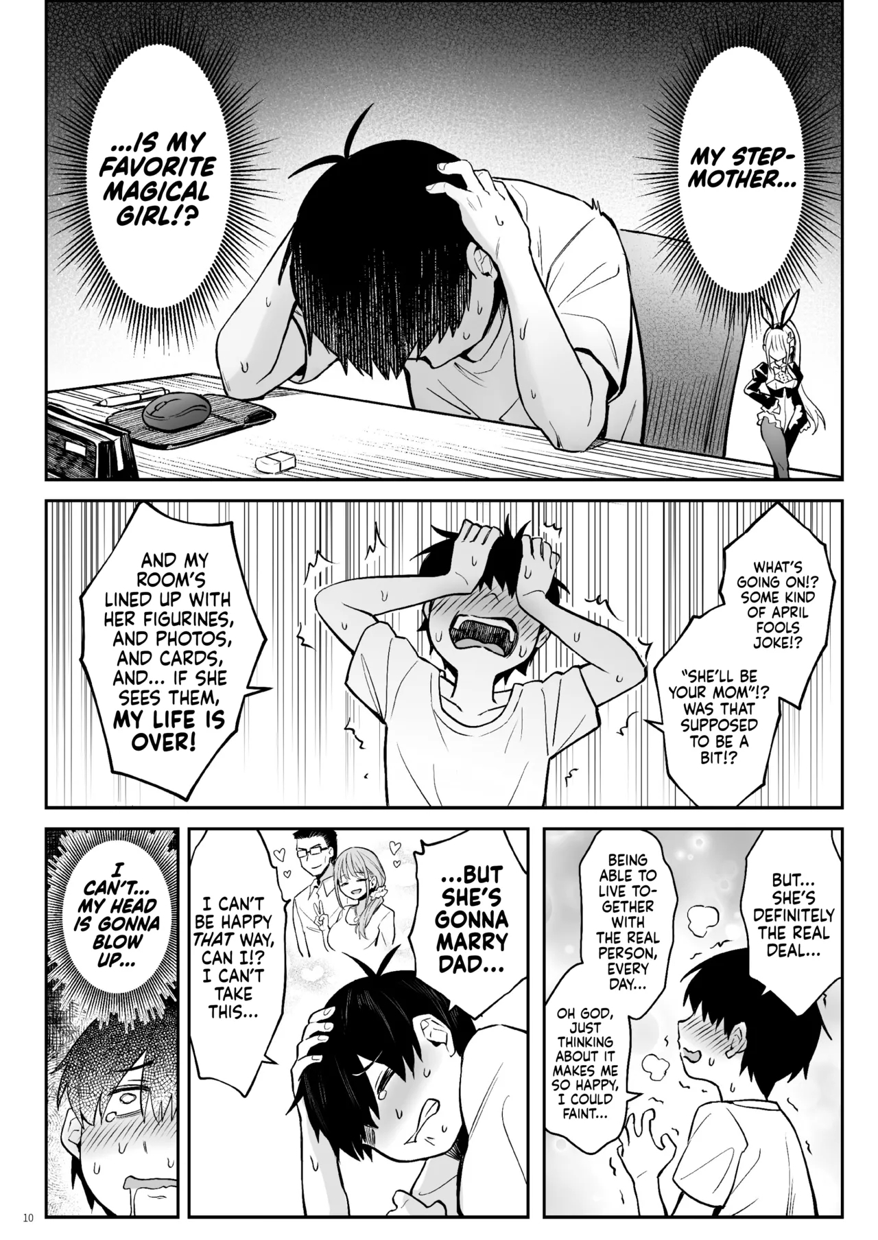 Moto Mahou Shoujo no Kazoku Banashi Tsuki | Former Magical Girl's Family Story: Tsuki - Page 9