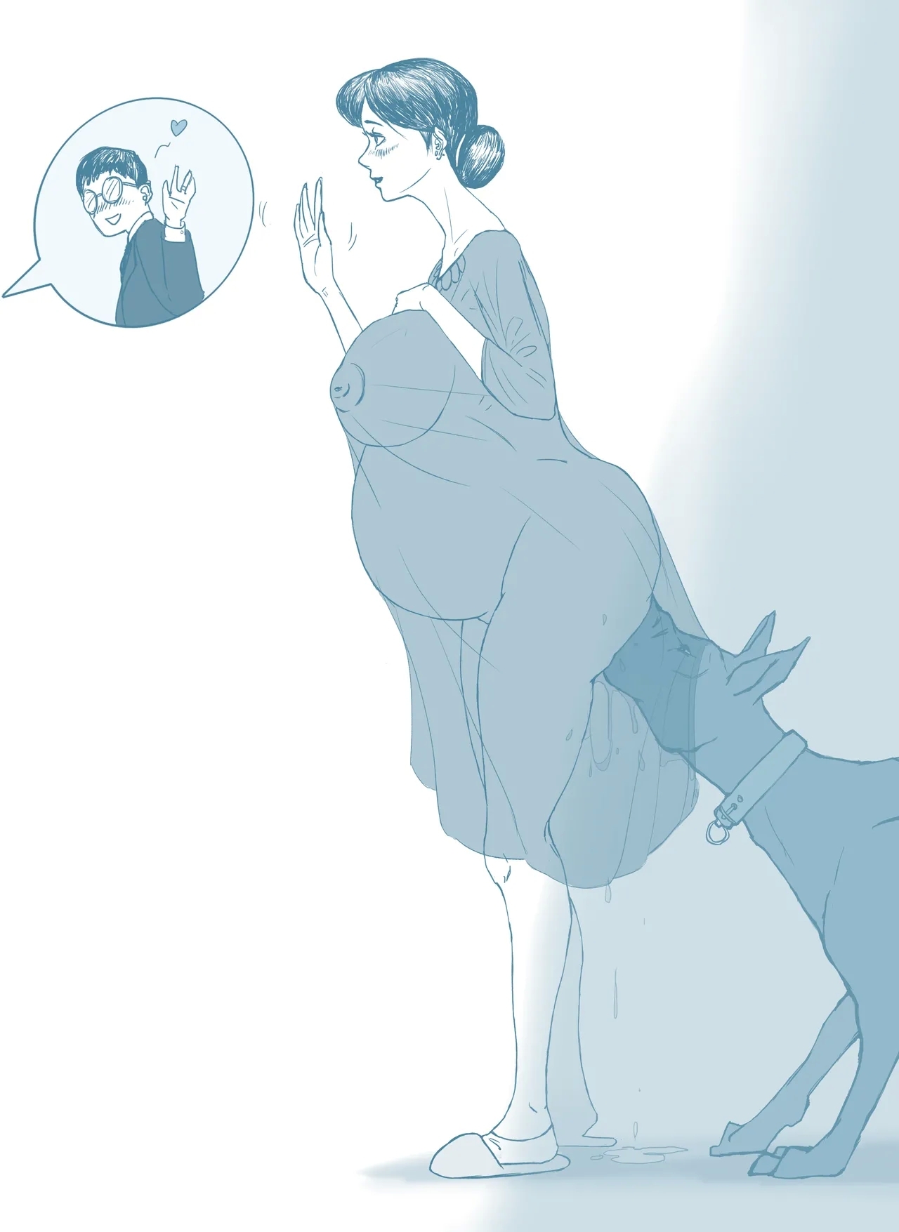 雌犬 female dog NTR - Page 6