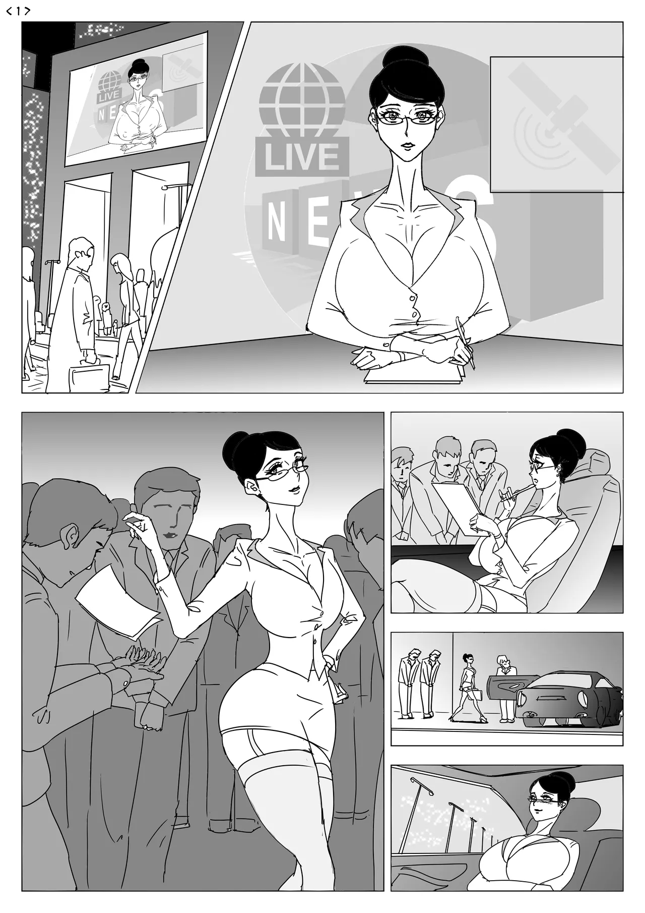 美人女子アナBestiality commission - Page 2