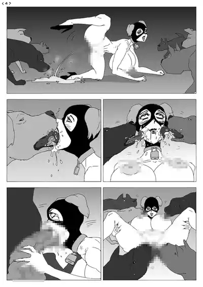 美人女子アナBestiality commission 5