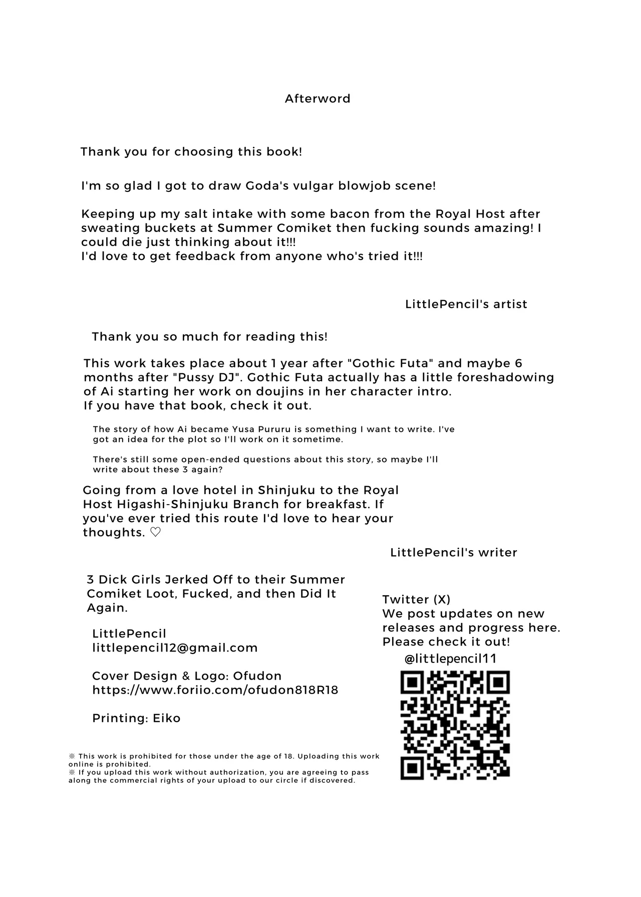 Ochinpo Joshi 3-nin, NatsuComi Senrihin Yominagara Nuite Hamete Mata Nuita. | Three Dick Girls Jerked Off To Their Summer Comiket Loot, Fucked, And Then Did It Again - Page 54