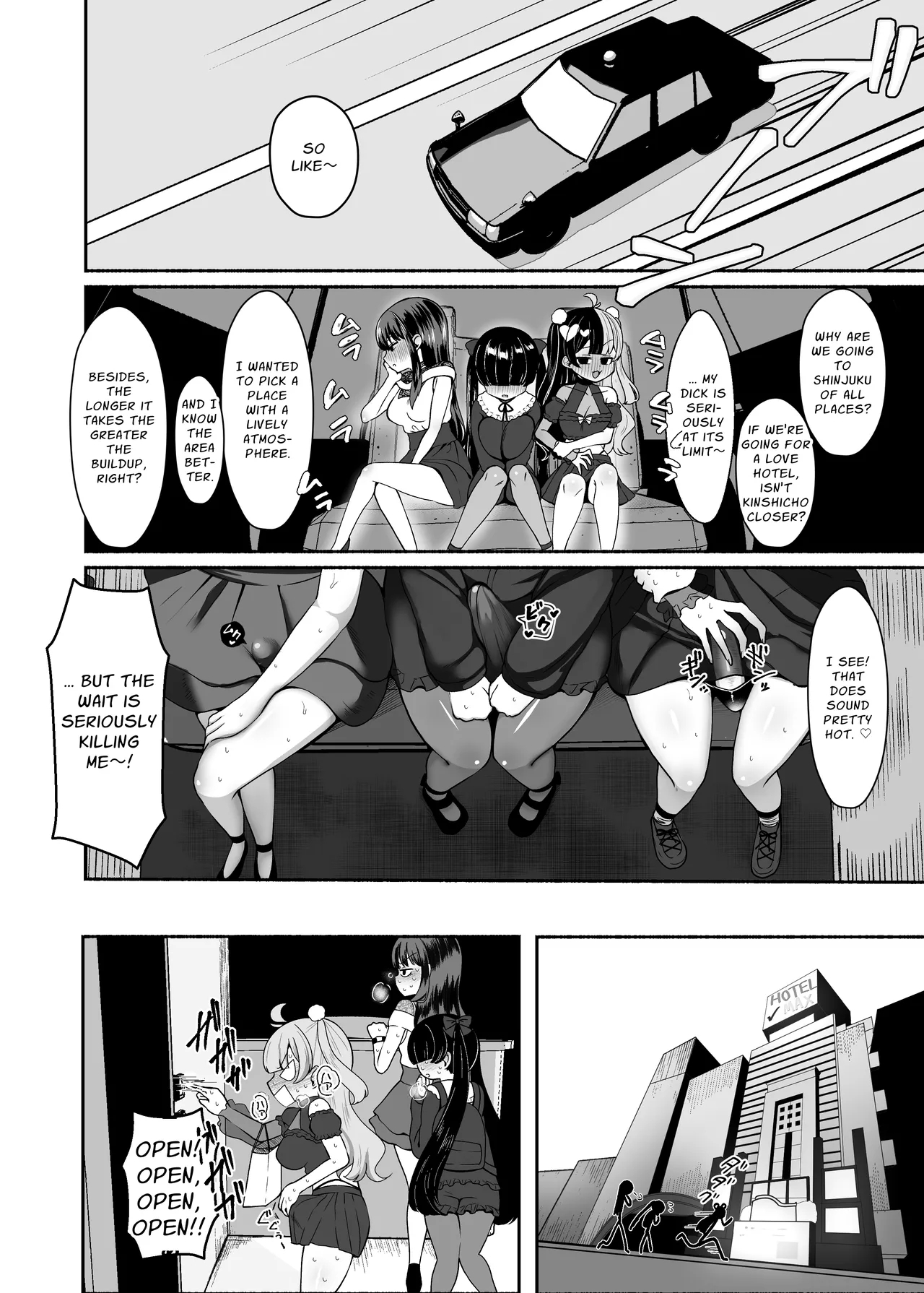 Ochinpo Joshi 3-nin, NatsuComi Senrihin Yominagara Nuite Hamete Mata Nuita. | Three Dick Girls Jerked Off To Their Summer Comiket Loot, Fucked, And Then Did It Again - Page 9