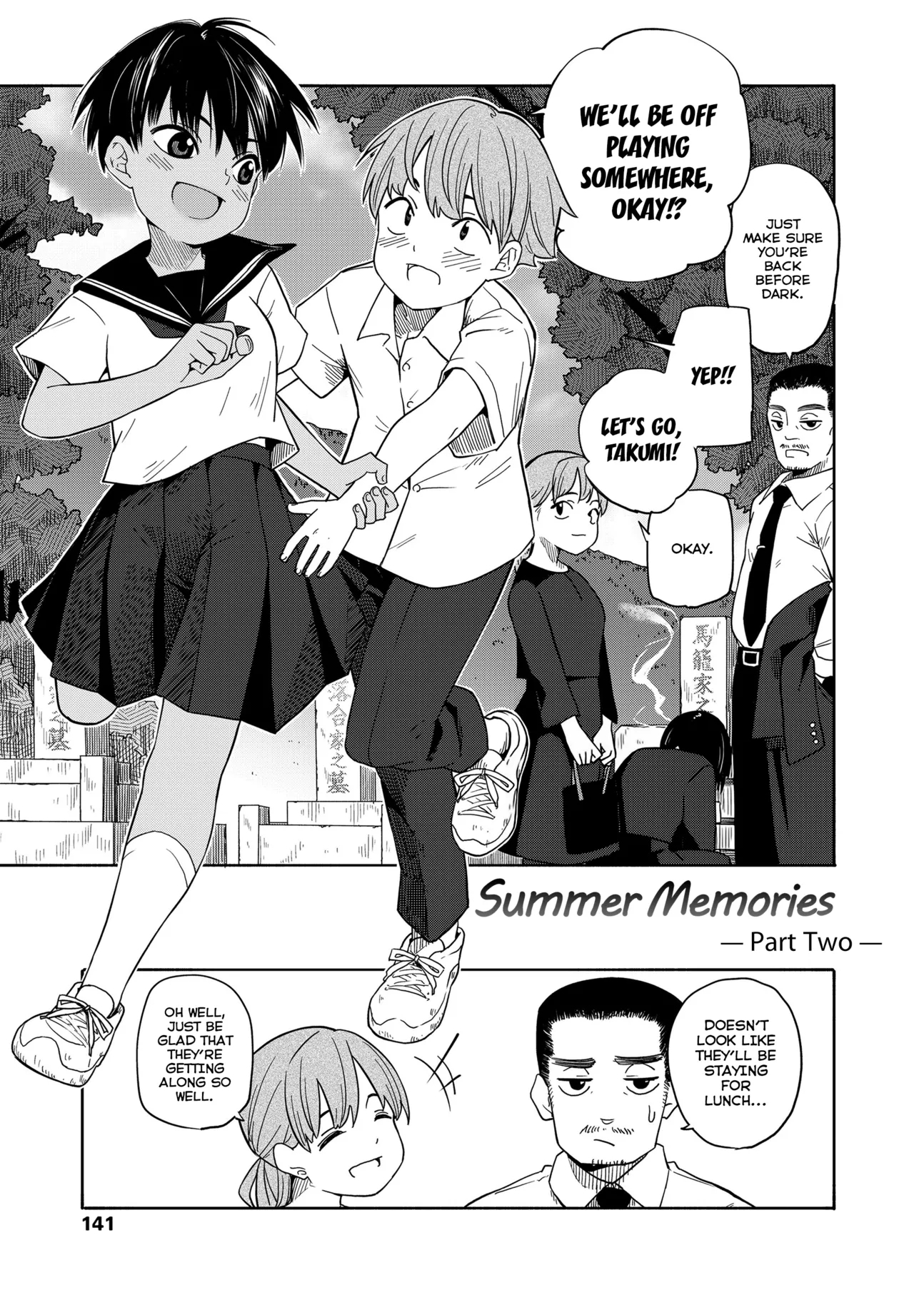 Natsu no Omoide Kouhen | Summer Memories Part Two - Page 1