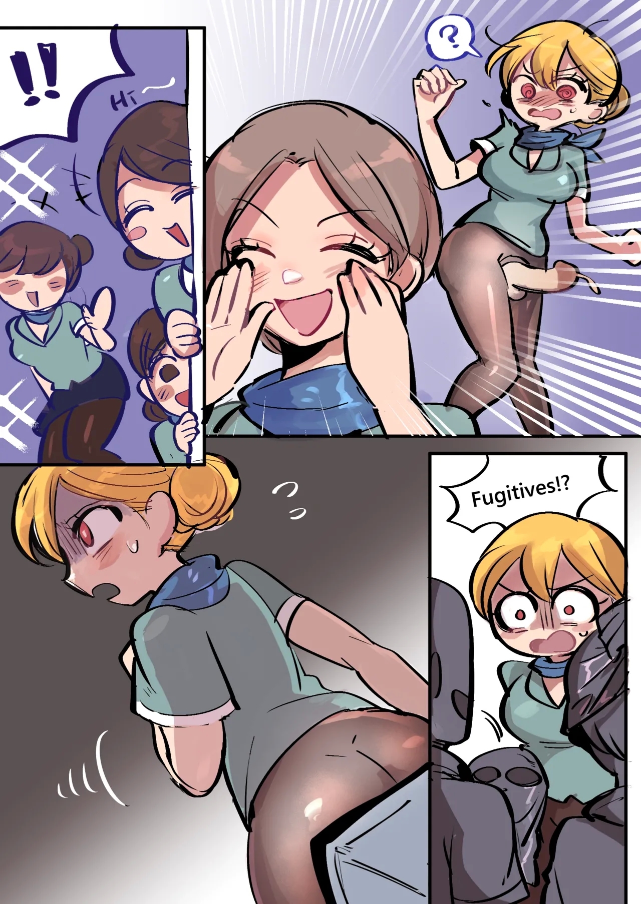 Become a stewardess /化身美女空姐 - Page 7