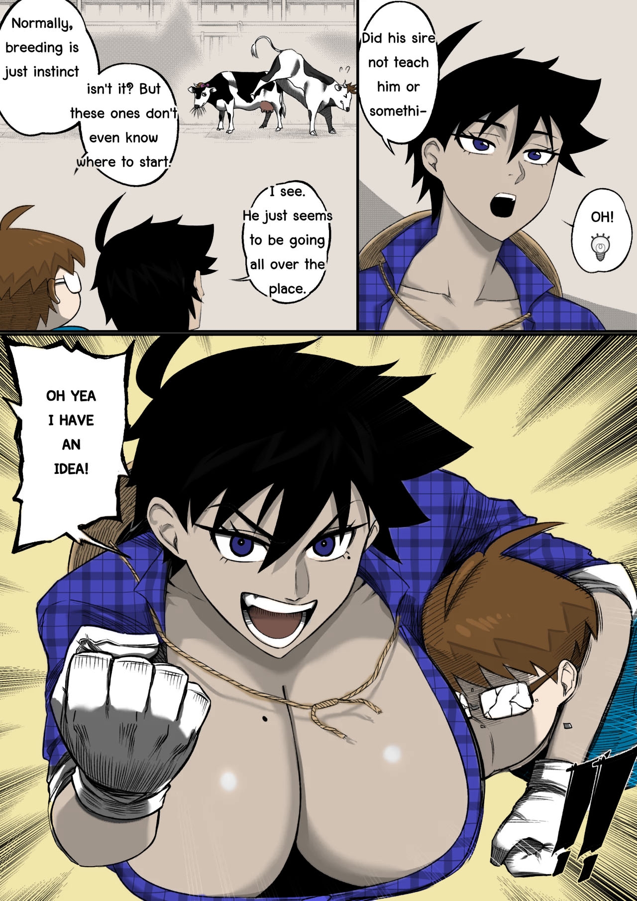 My Farmer Aunt is Having a Problem - Page 2