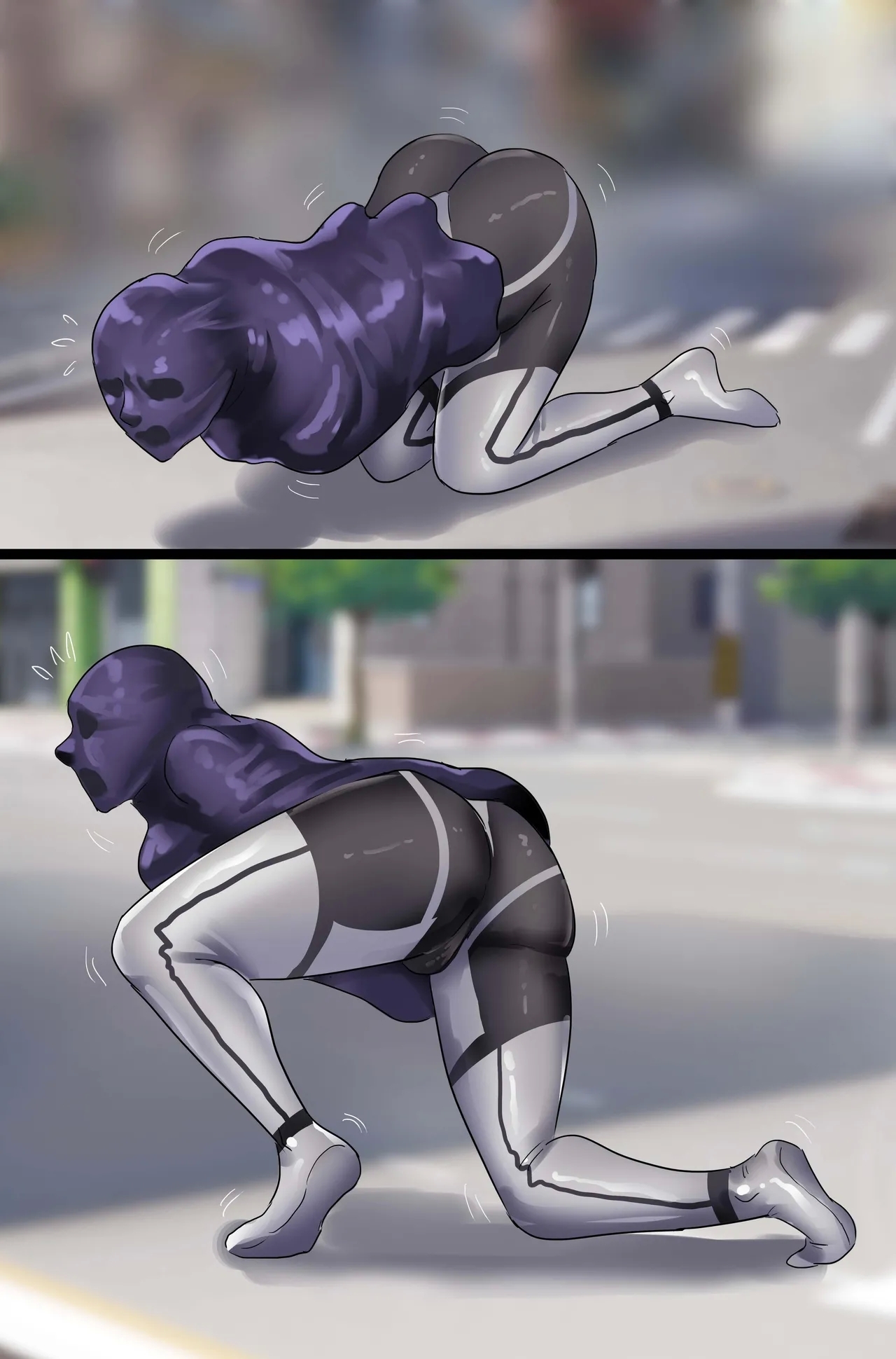 紧身衣女战士被寄生生物肆意玩弄 - Page 16