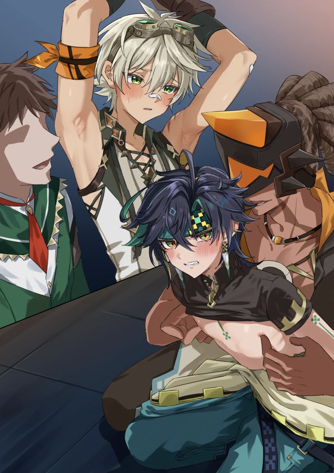 GNSN no tsuyoi otokonoko ga mobuBenetto kyinichi - Page 17