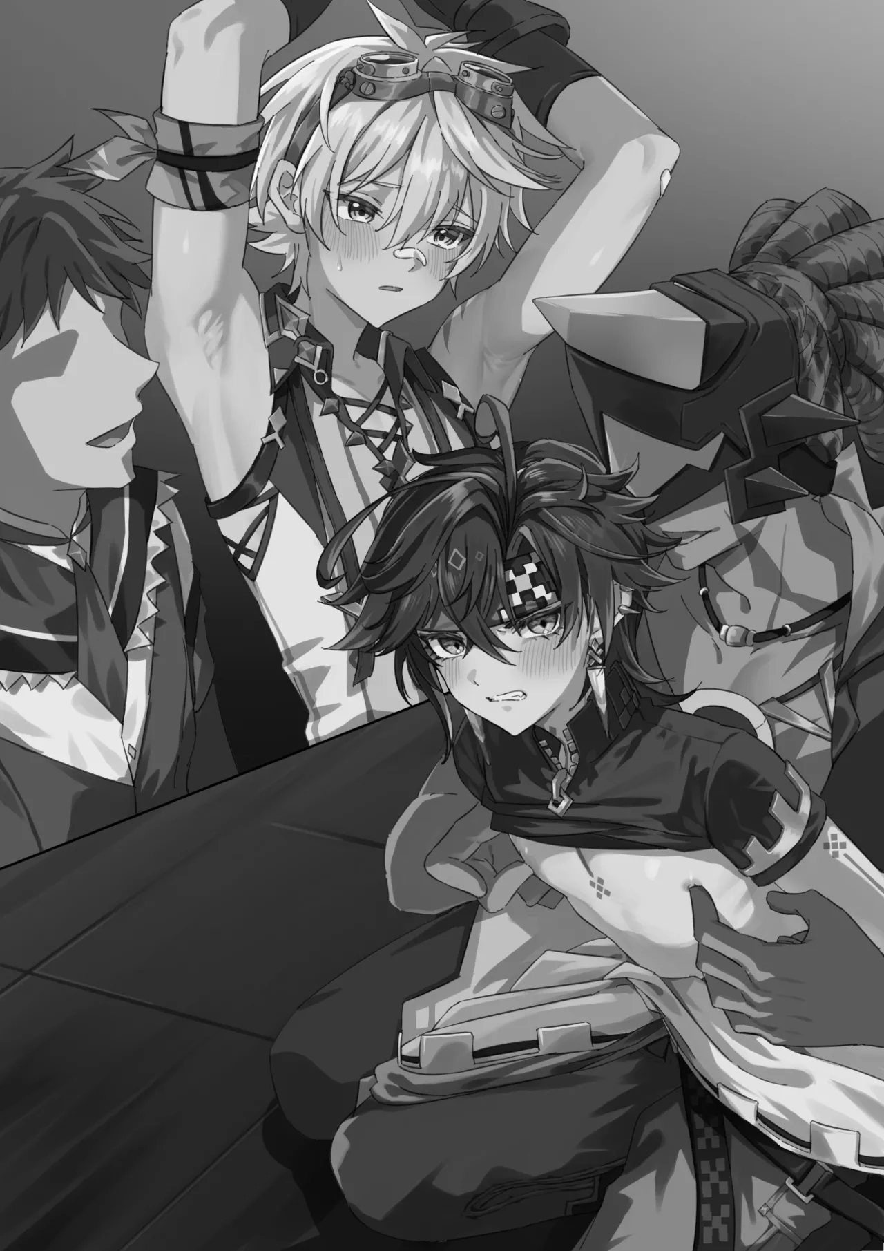 GNSN no tsuyoi otokonoko ga mobuBenetto kyinichi - Page 36