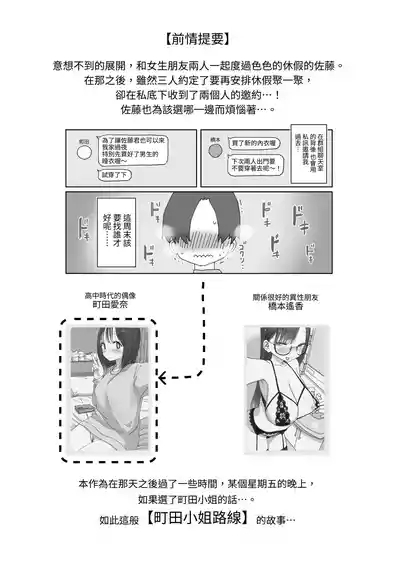 Zoku・Onna Tomodachi to Sugosu Mattari Icha Love H na Kyuujitsu Machidahen 1