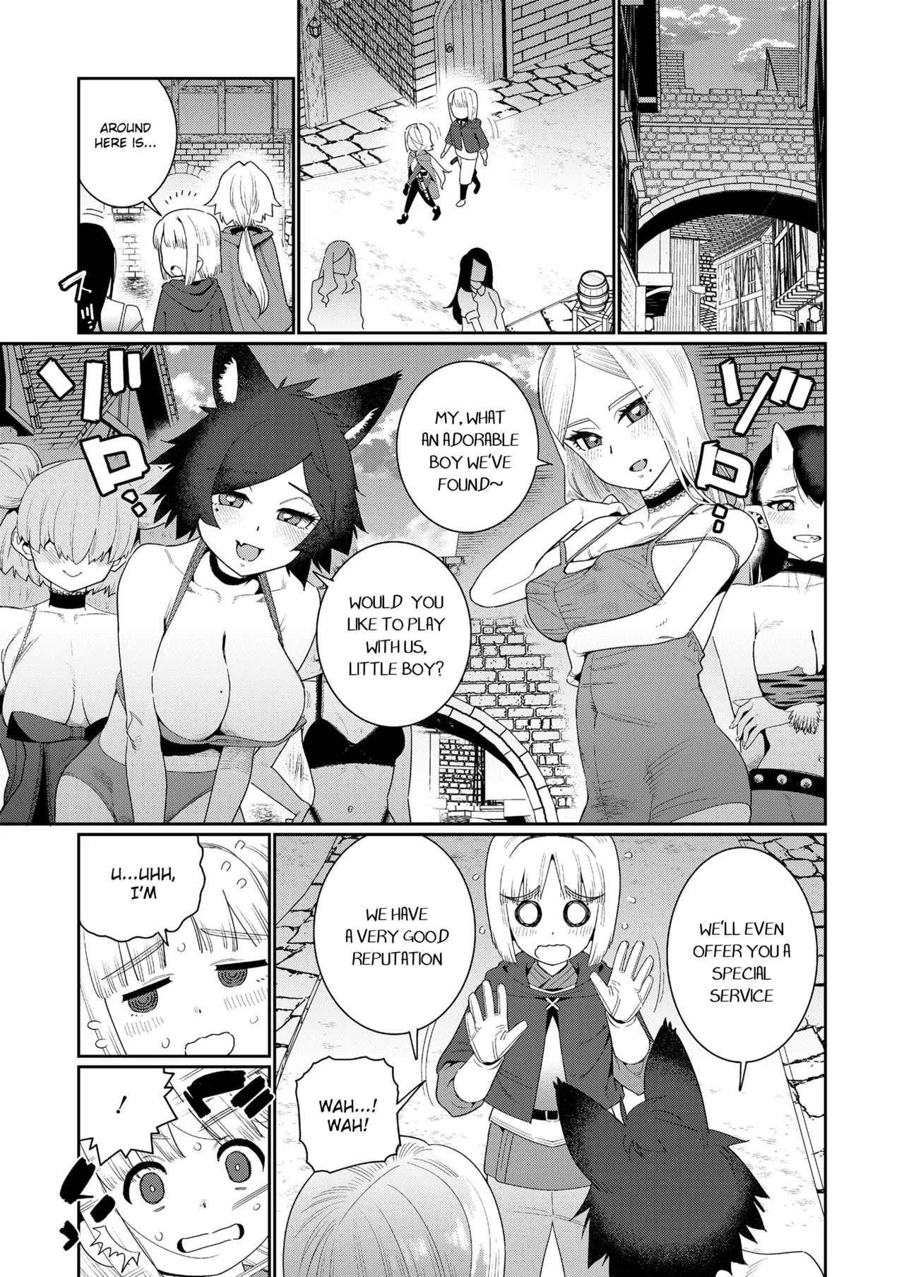 Meguriai Sekai Elf to Shounen Kenshi - Page 7