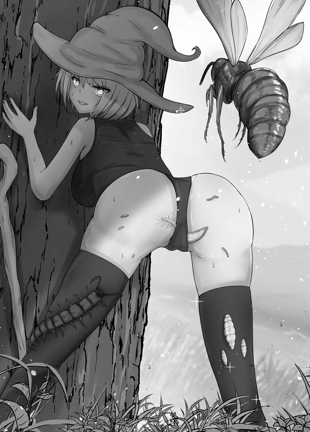 onna mahoutuka i san musikan hanasi | 女魔法使与虫子交配的故事 - Page 3