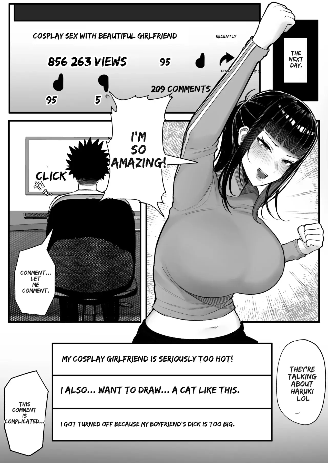 Baka Kanojo ga Hamedori Hamatte Baka-Sex wo Toukou Suru Hanashi - Page 28