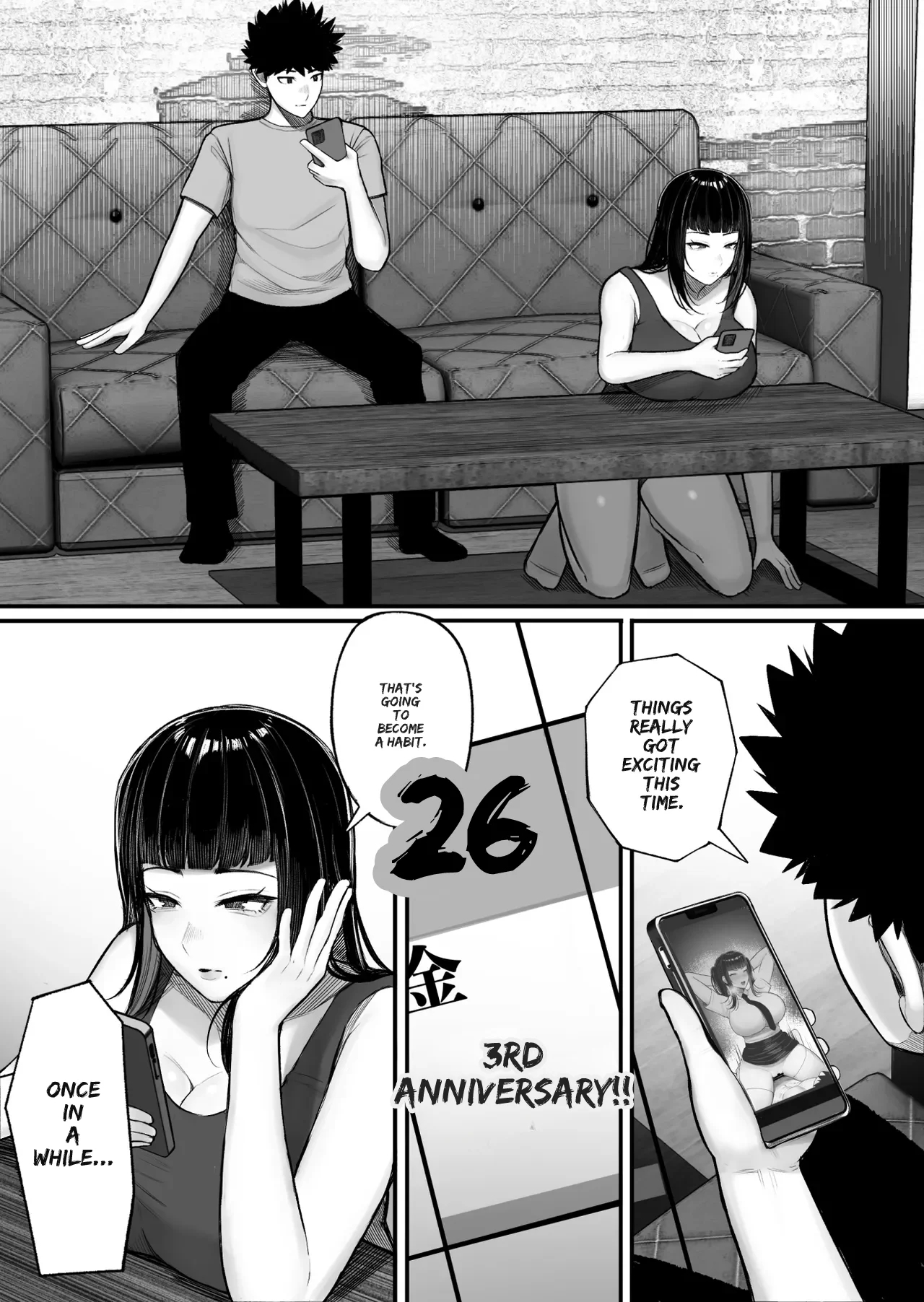 Baka Kanojo ga Hamedori Hamatte Baka-Sex wo Toukou Suru Hanashi - Page 55
