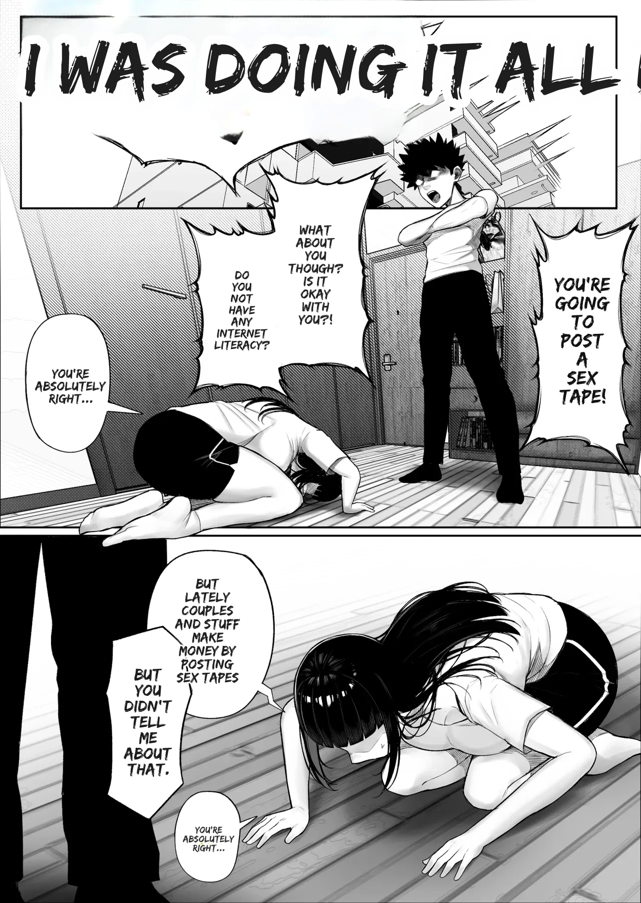 Baka Kanojo ga Hamedori Hamatte Baka-Sex wo Toukou Suru Hanashi - Page 9