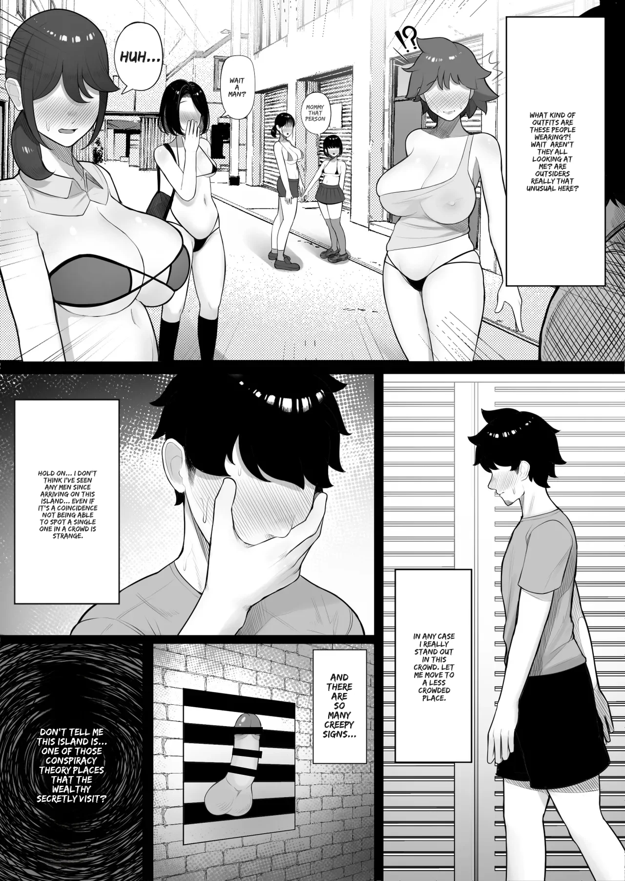 Onna dake no Shima ni Kiteshimatta Hanashi - Page 3