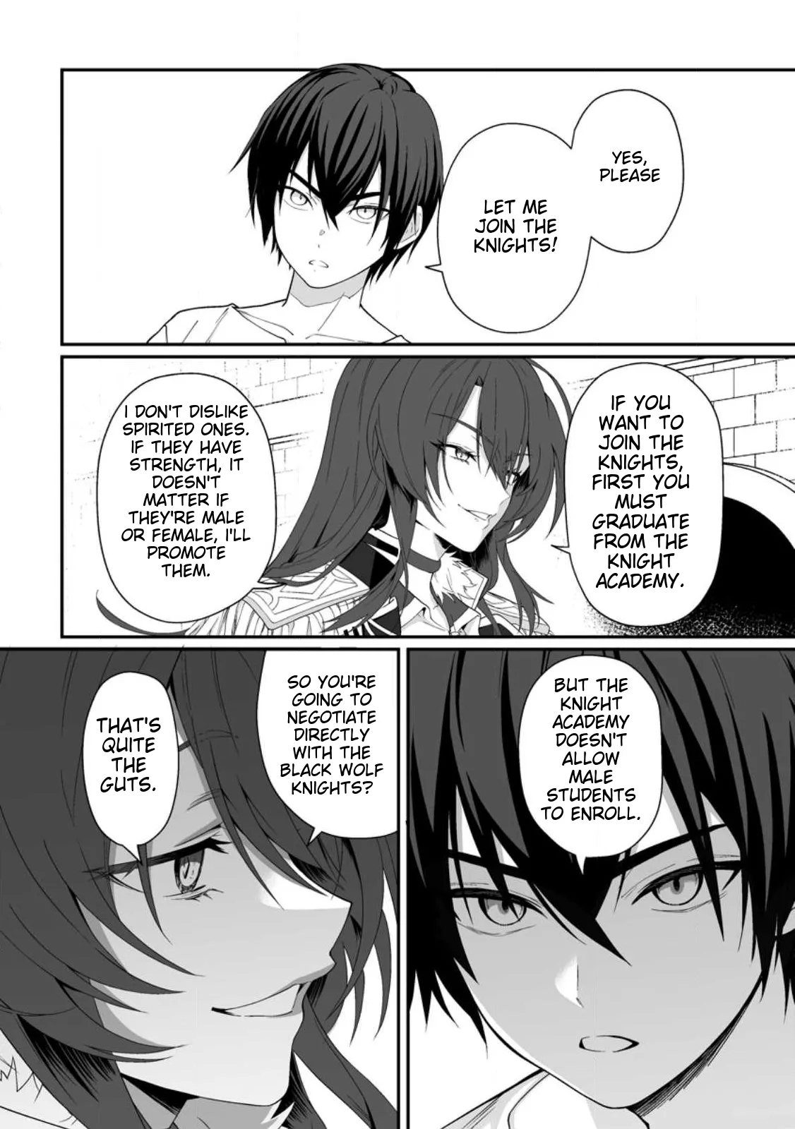 I, the Only Male Knight in a Chastity-Reversed World, Entered the Female Knight Academy and Was Treated as a Hero for Some Reason: Unrivaled in the Harem with My Unequaled Skills - Page 14