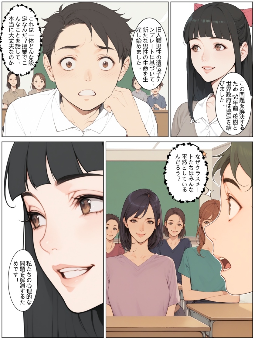 助けて、ふたなりに囲まれちゃった！ - Page 6