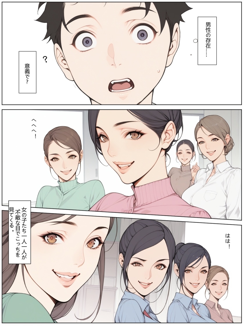 助けて、ふたなりに囲まれちゃった！ - Page 9