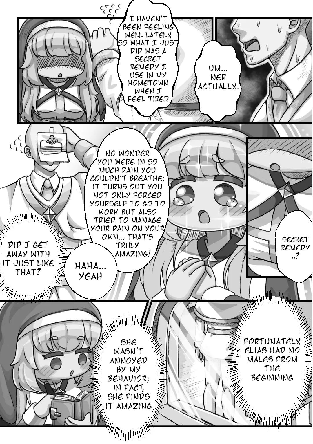 Secret Remedy with the Head Priestess of the Order - Page 6