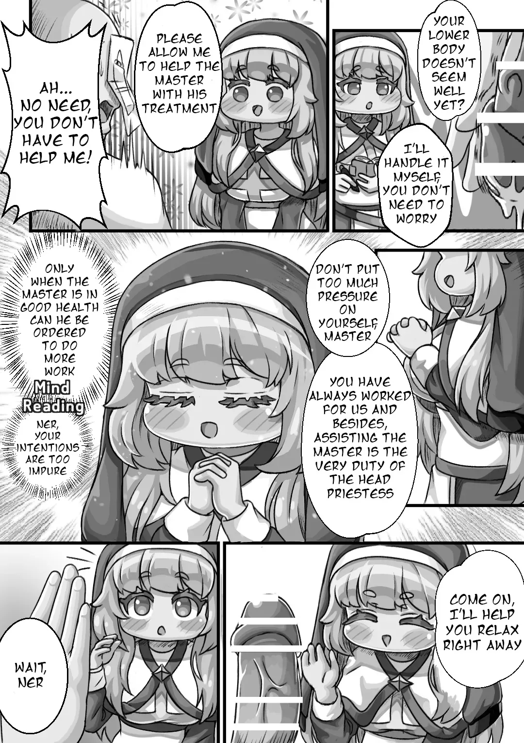 Secret Remedy with the Head Priestess of the Order - Page 7