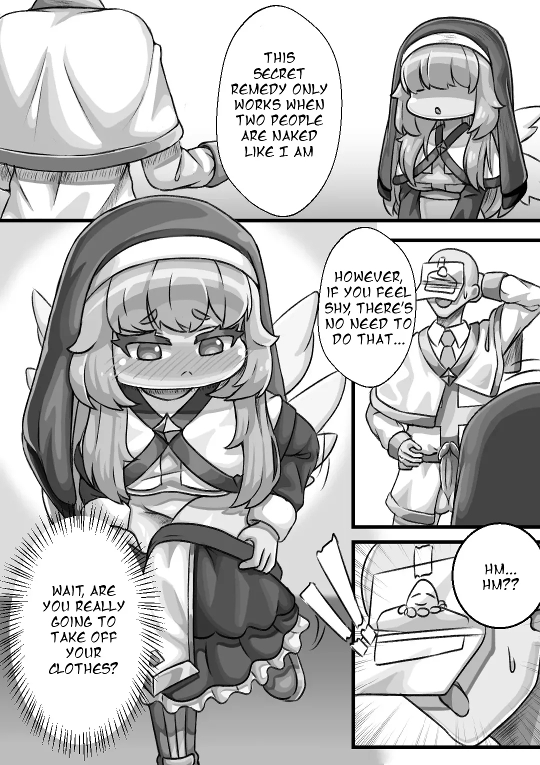 Secret Remedy with the Head Priestess of the Order - Page 8