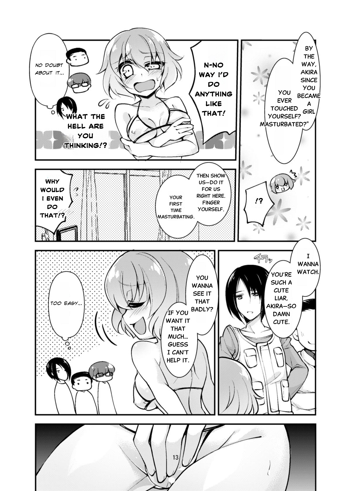 OtaCir no TS Hime wa Kawaii toiu Kotoba ni Yowai - Page 13