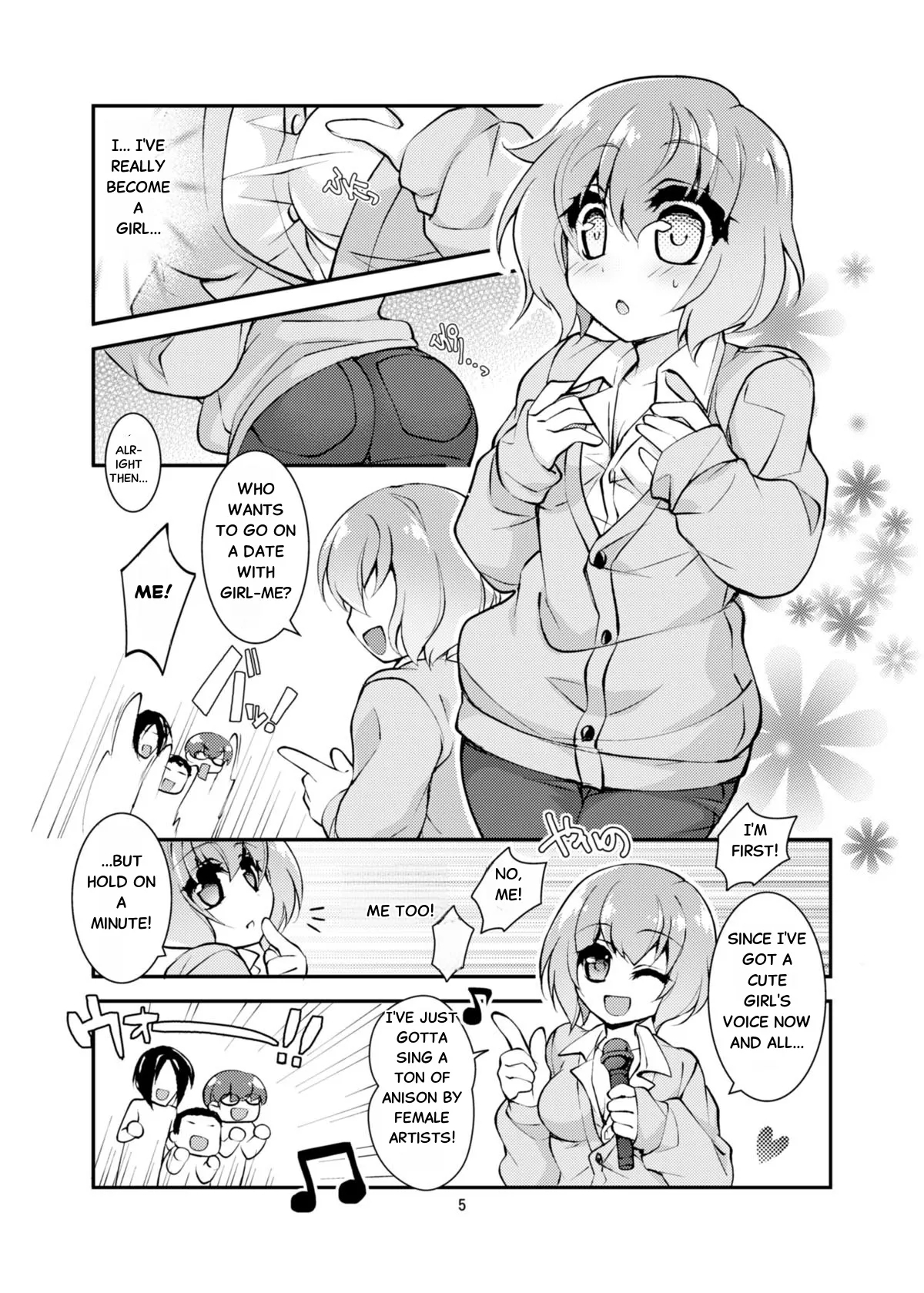 OtaCir no TS Hime wa Kawaii toiu Kotoba ni Yowai - Page 5