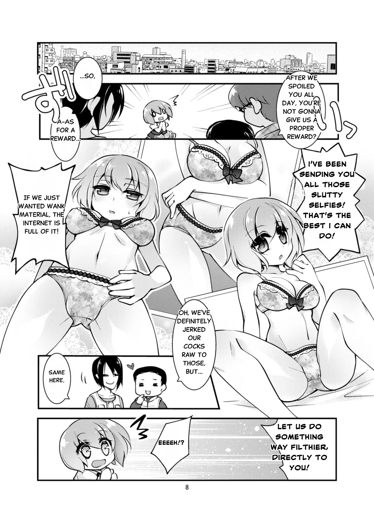 OtaCir no TS Hime wa Kawaii toiu Kotoba ni Yowai - Page 8