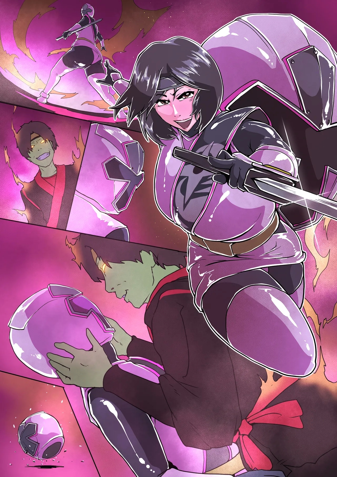 告白するシロニンジャー 3