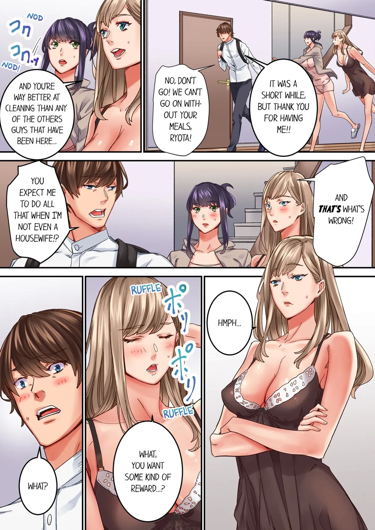 "1 Funkan Dake Rete mo īyo … " Shea Hausu no Himitsu Rūru | The Share House's Secret Rule Vol. 1-3 - Page 9