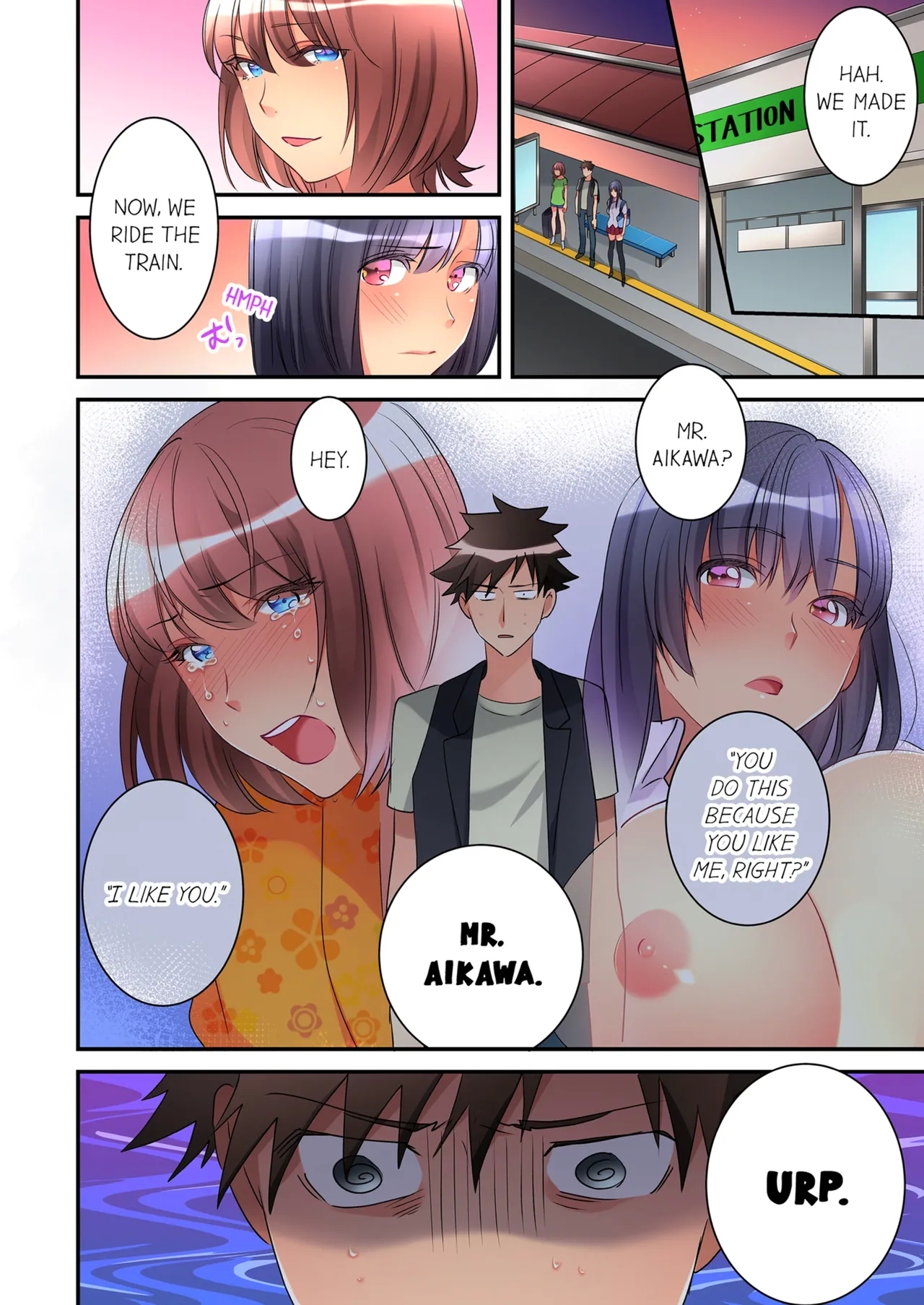 Onnanoko ga Ochita Saki wa, Ore no Musuko no Sakippo deshita | What She Fell On Was the Tip of My Dick Vol. 1-3 - Page 217