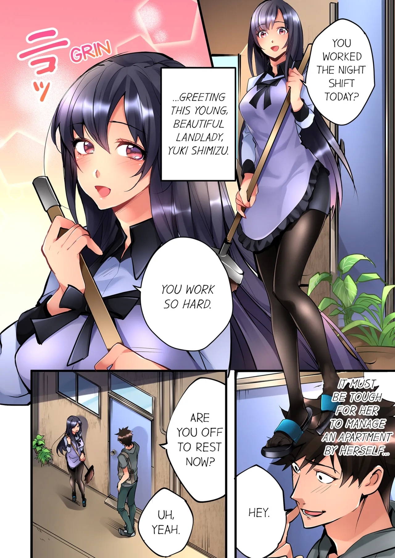 Onnanoko ga Ochita Saki wa, Ore no Musuko no Sakippo deshita | What She Fell On Was the Tip of My Dick Vol. 1-3 - Page 4