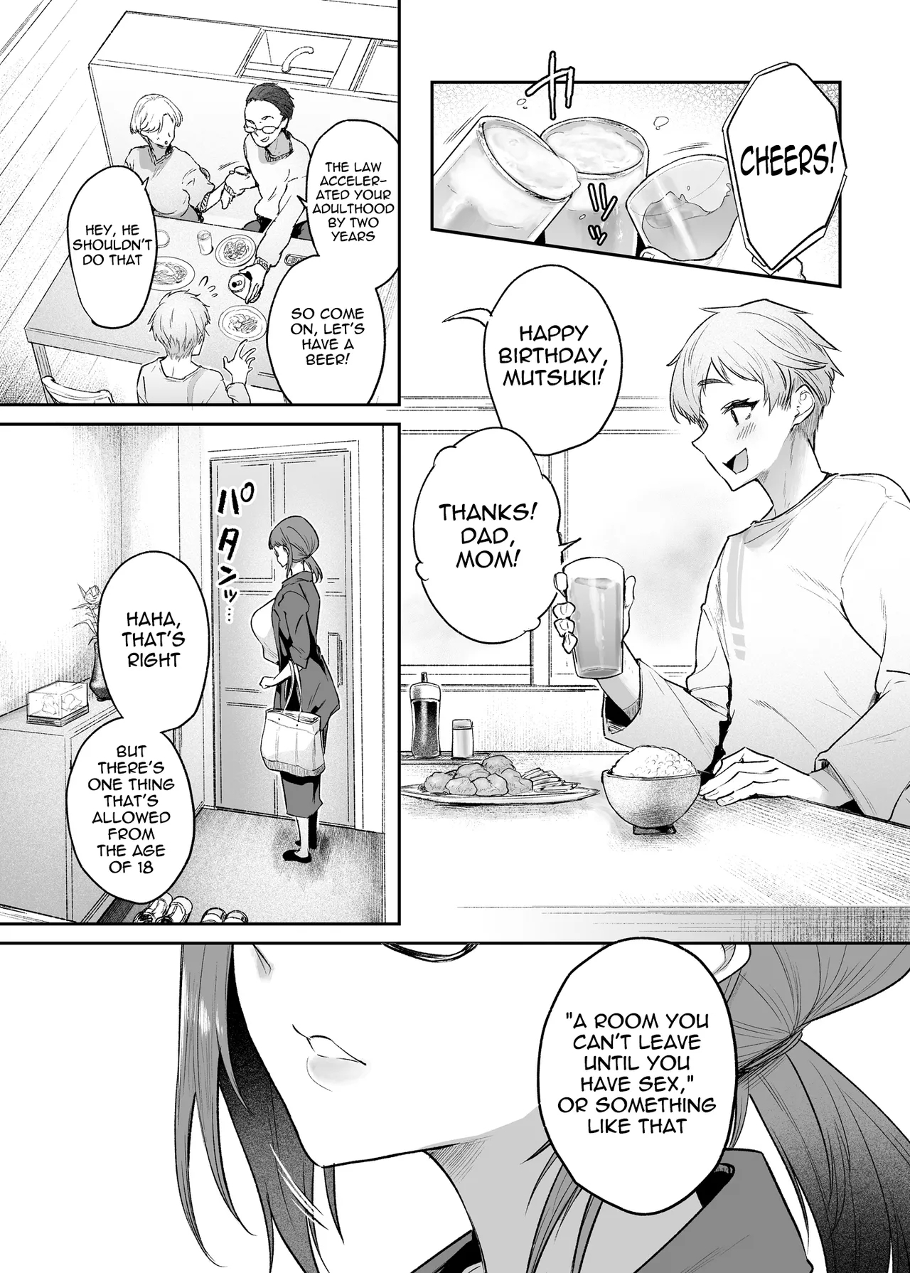 Vacances wa Sex Shinaito Derarenai Heya de | Vacation in a room you can't leave until you have sex - Page 5