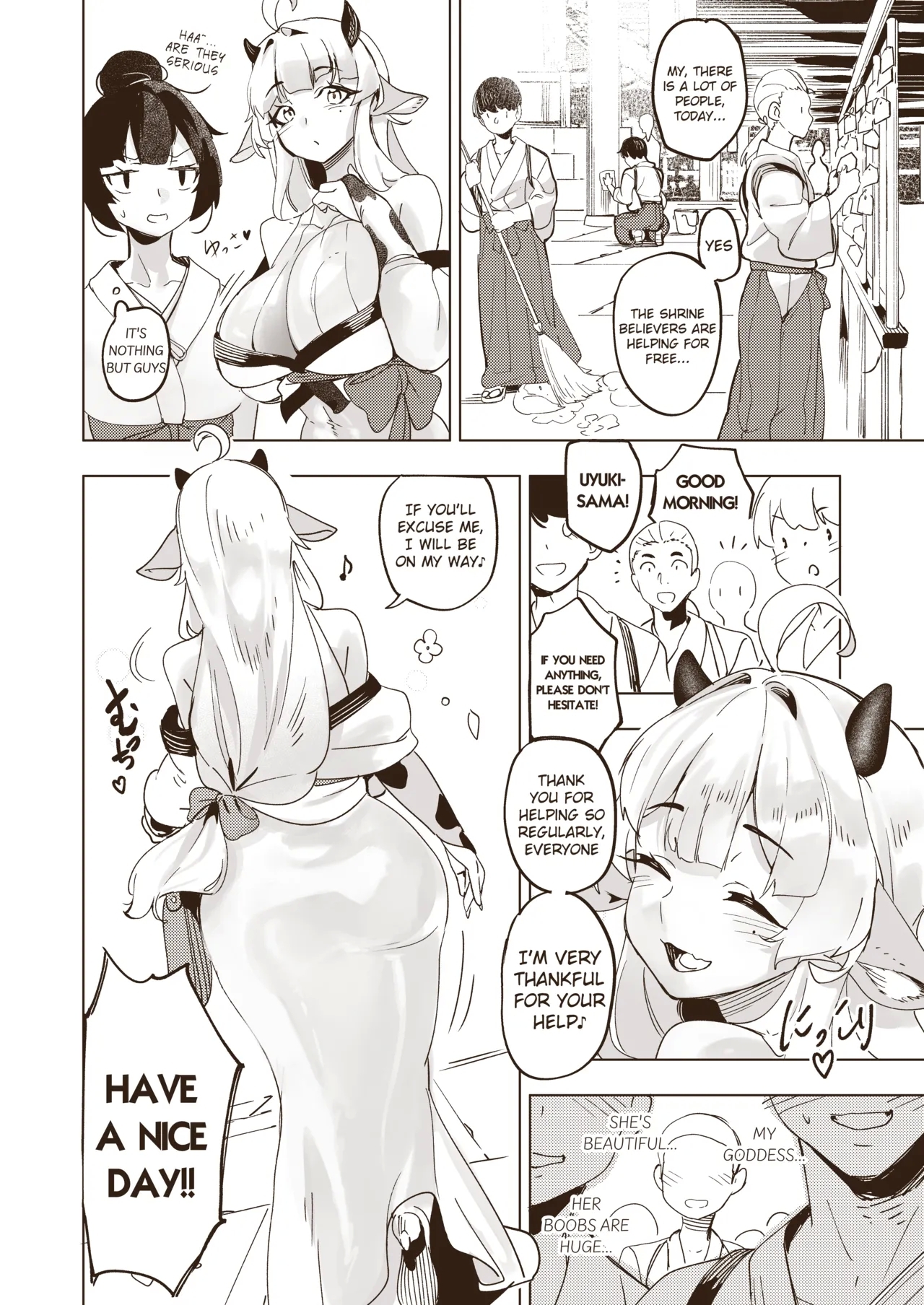 Kamiiki Gachi Akume KamiRepe Shichau Ura Massage-ten - Page 29