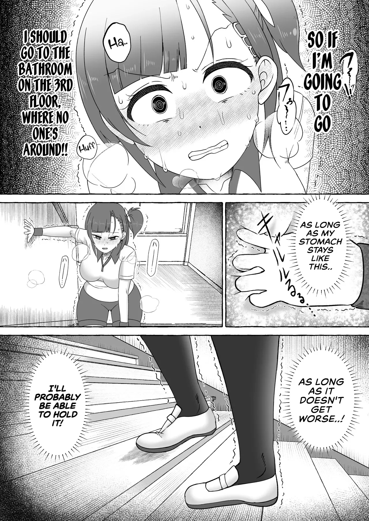 Midoribashi Sumire Tadaima Unko Gaman-chū - Page 10