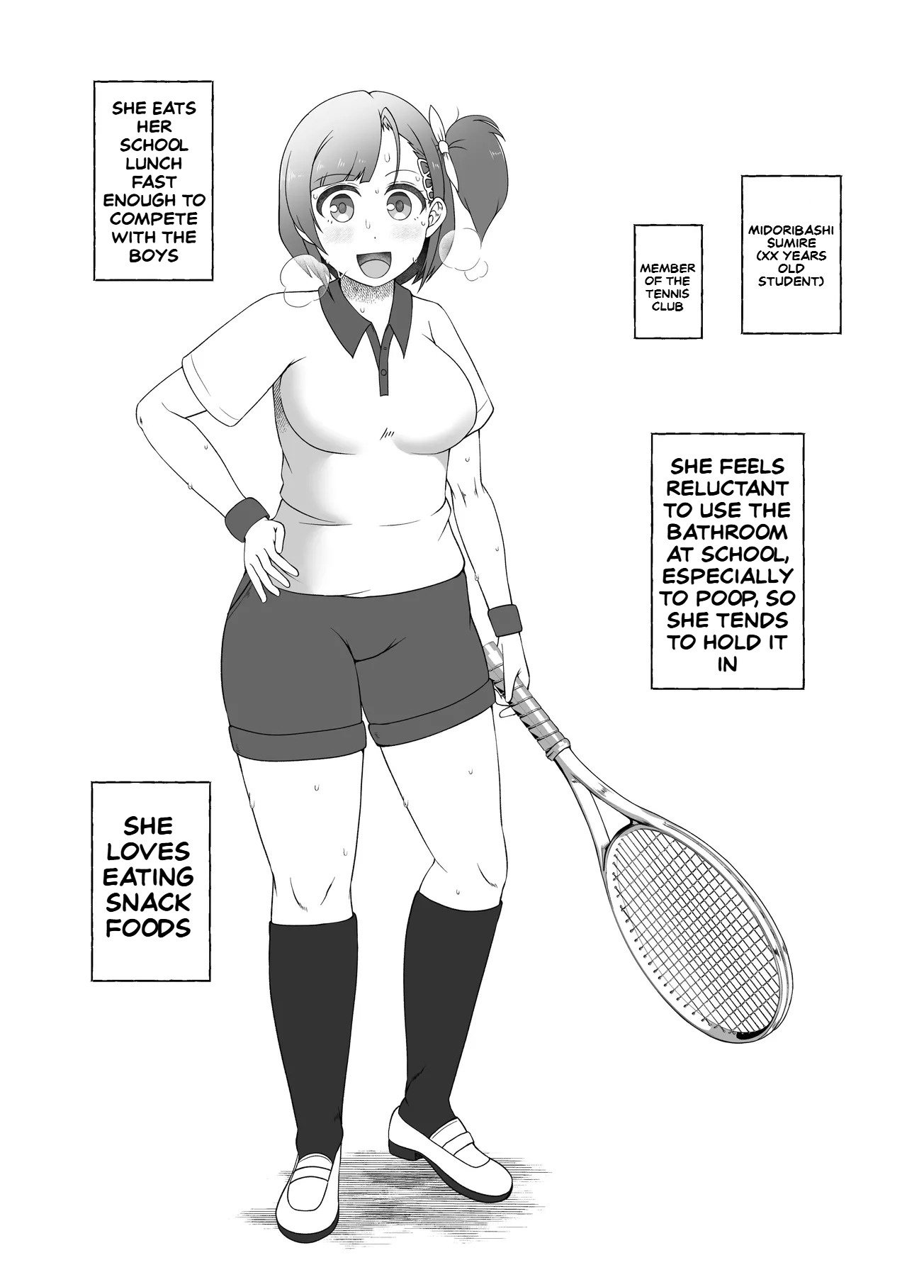 Midoribashi Sumire Tadaima Unko Gaman-chū - Page 2