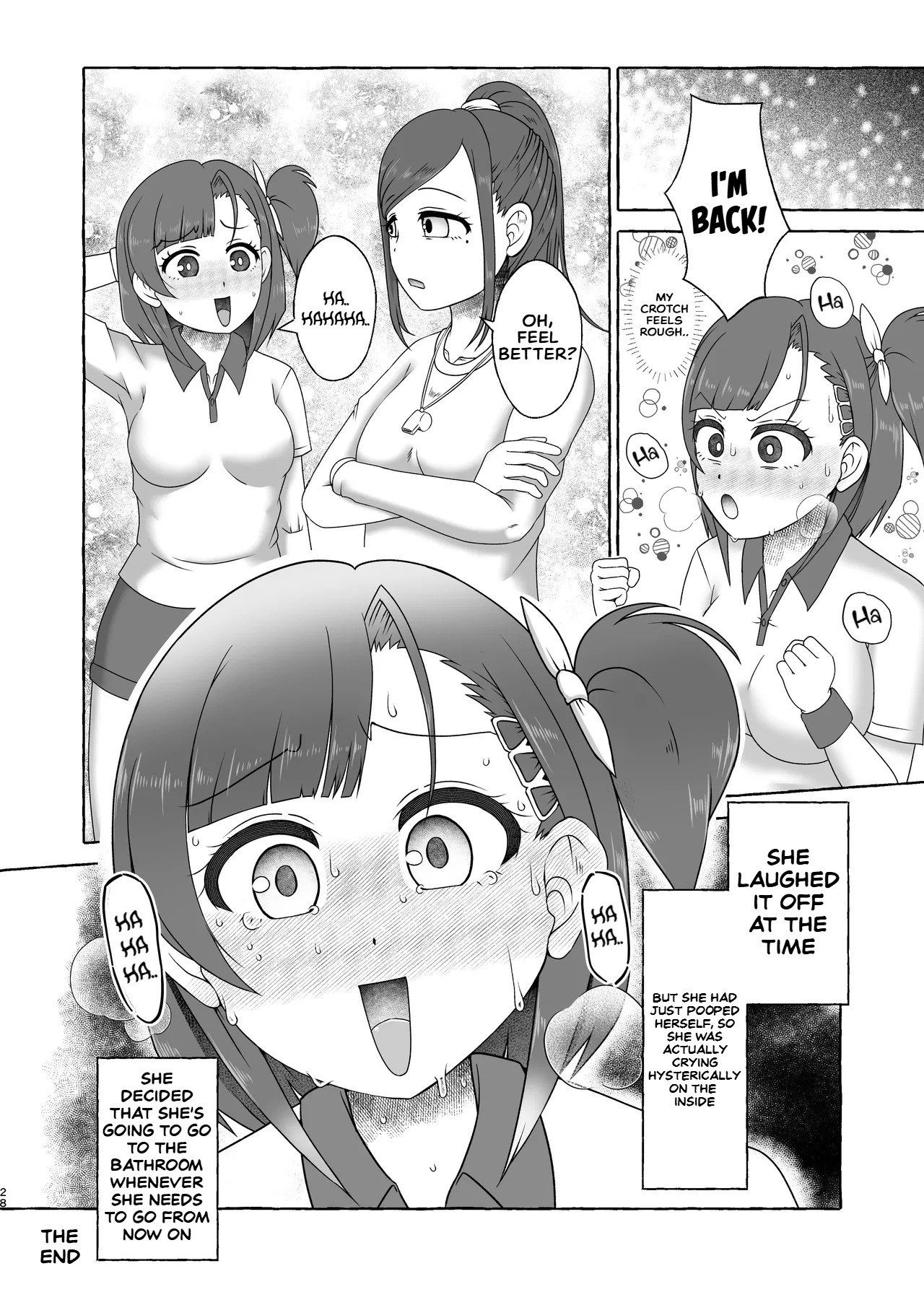 Midoribashi Sumire Tadaima Unko Gaman-chū - Page 28