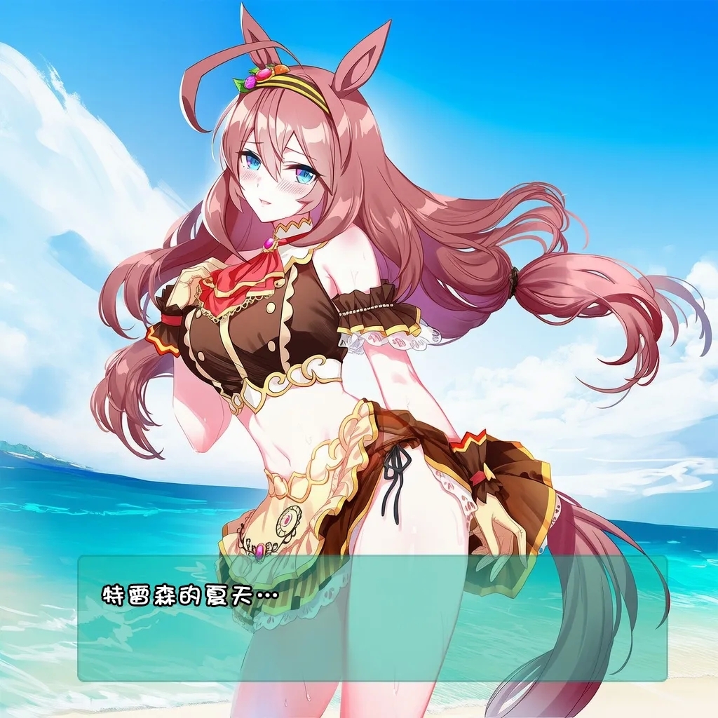 特雷森马娘沙滩与波旁的夏日合宿（不定期连载-第1期） - Page 2