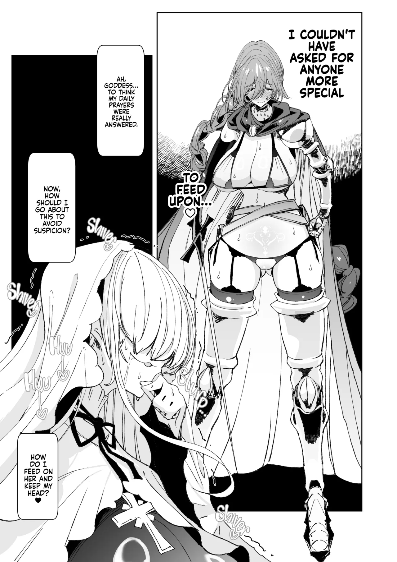 The Marked Oblivious Princess Knight and the Succubus Sister's AllCan-Eat Lesbian Oil Massage - Page 8