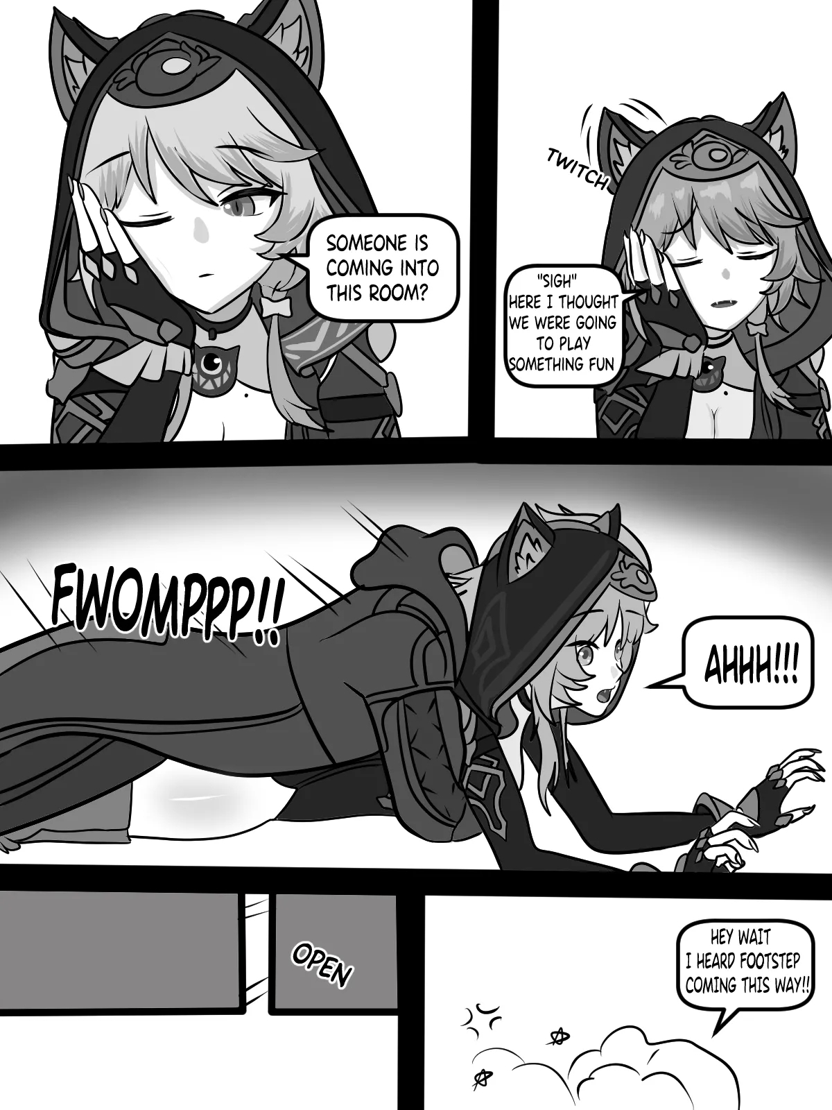 Cat under Blanket - Page 3