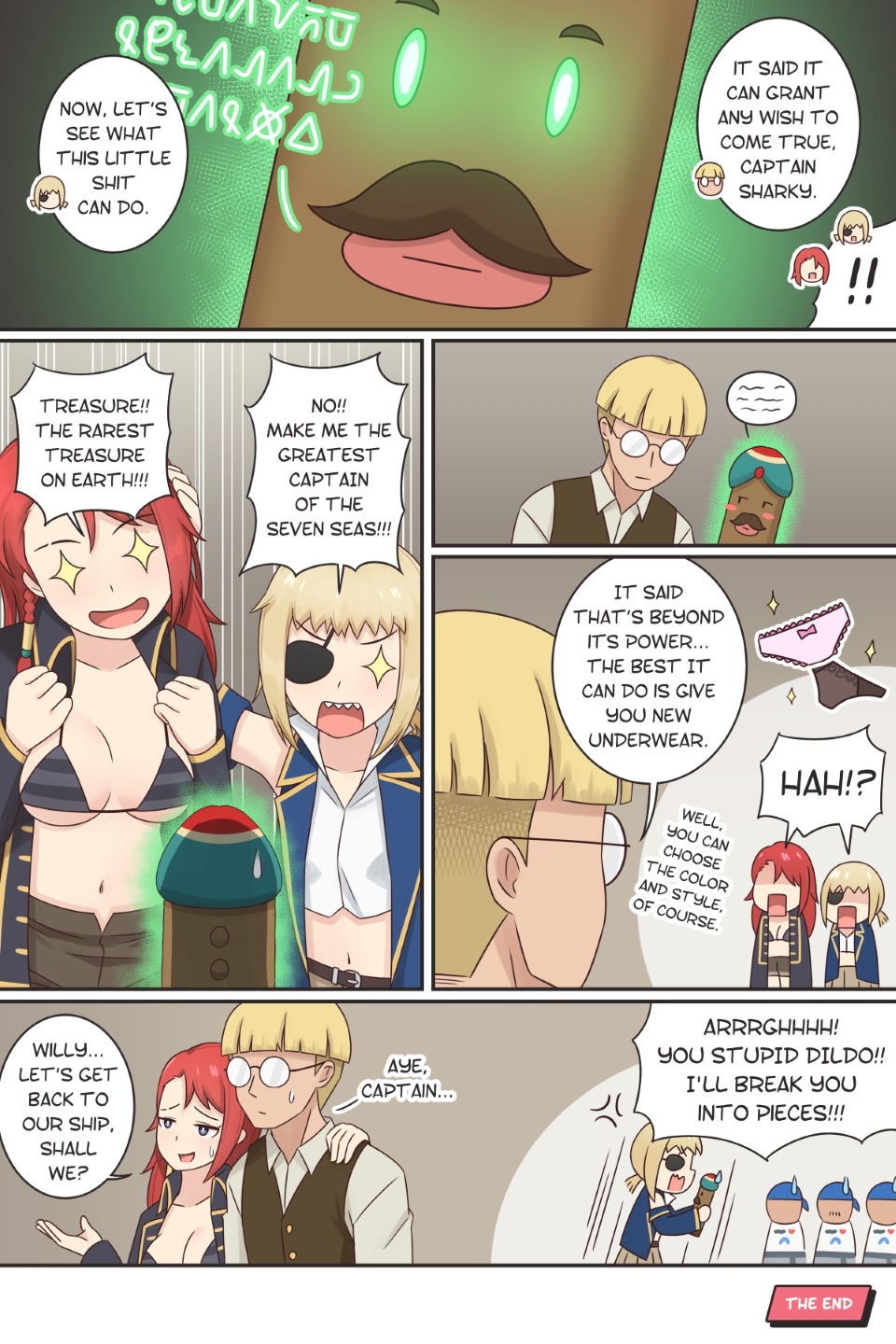 Rowan the Red Hair: the Cursed Dildo - Page 10