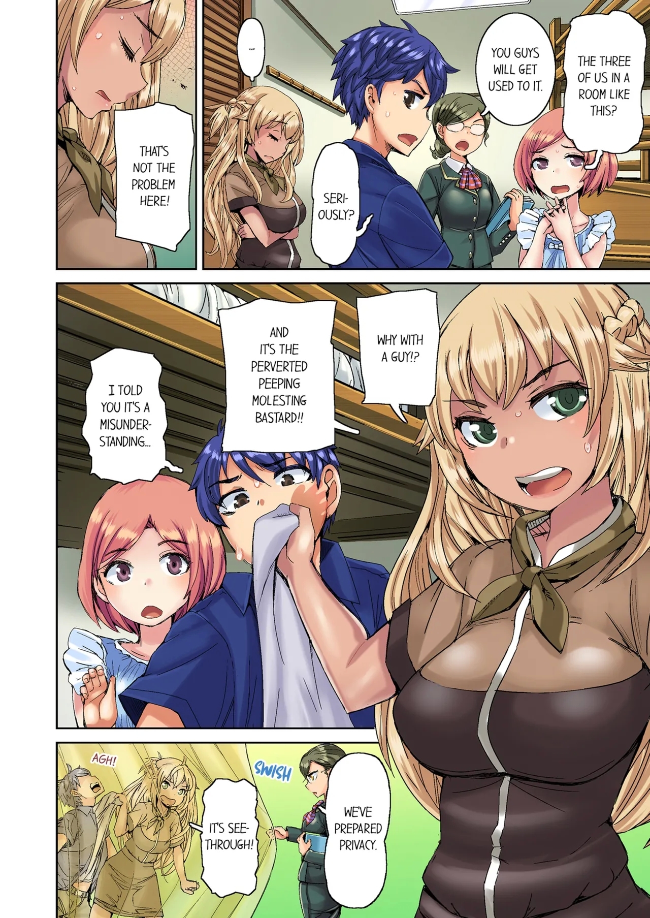 Taking a Hot Tanned Chicks Virginity Vol.1 - Page 8